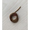 Cannetille spirale antique gold : ressort métallique 2 mm