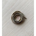 Cannetille spirale laiton mat: ressort métallique 1,5 mm