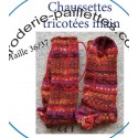 chaussettes tricotés main taille 36/37