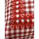 coussin traditionnelle rouge