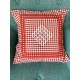 coussin traditionnelle rouge
