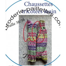 chaussettes tricotées
