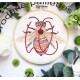 Kit de broderie: Mireille l'abbeille