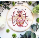 Kit de broderie: Mireille l'abbeille