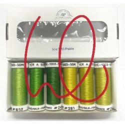 Pack de découvverte Soie d'Alger bleu