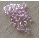 Sachet de perles à facettes bicône rose orchidée