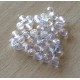 Sachet de perles à multi facettes transparent