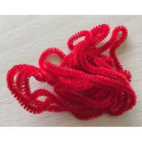 chenille rouge 013 