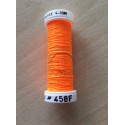 fil métallisé 458 F orange fluo