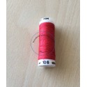 fil de soie 1003 couleur rouge géranium 106