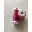 fil de soie surfine rouge rubis 631