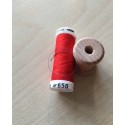 fil de soie surfine rouge écarlate 650 
