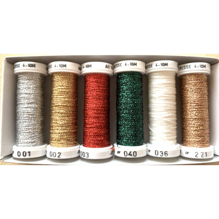 Pack de découverte fil métallisé
