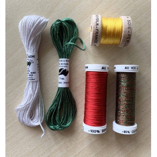 Pack de découvverte Soie d'Alger bleu