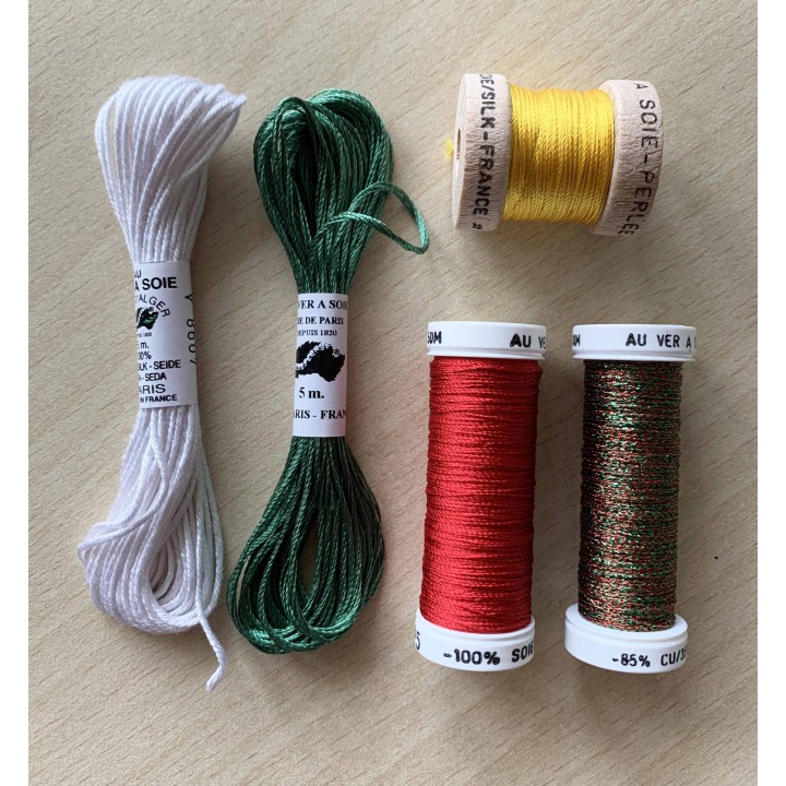 Pack de découvverte Soie d'Alger bleu