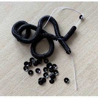 cuvettes noir  irisée 4 mm