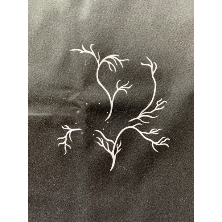 la branche fleurie orange