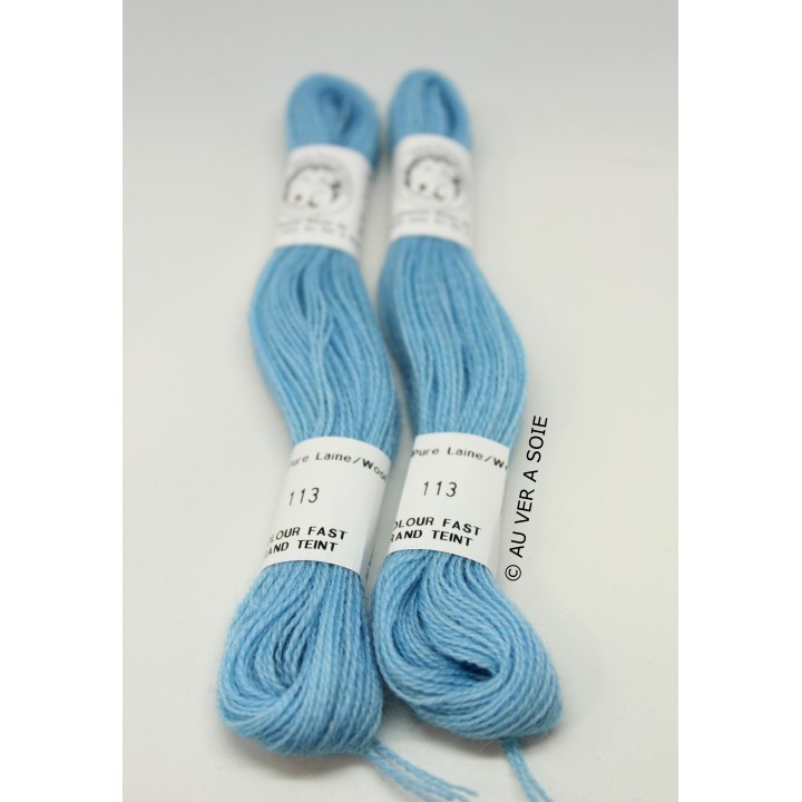 laine d'Aubusson 133 bleu vert