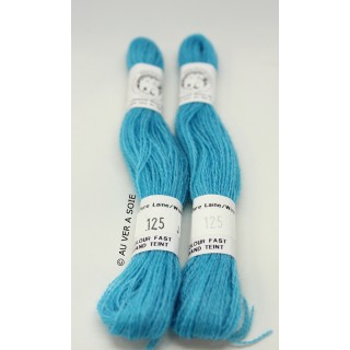 laine d'Aubusson 133 bleu vert