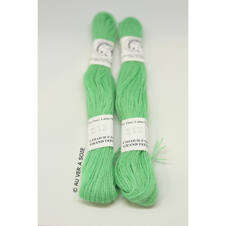laine d'Aubusson 133 bleu vert