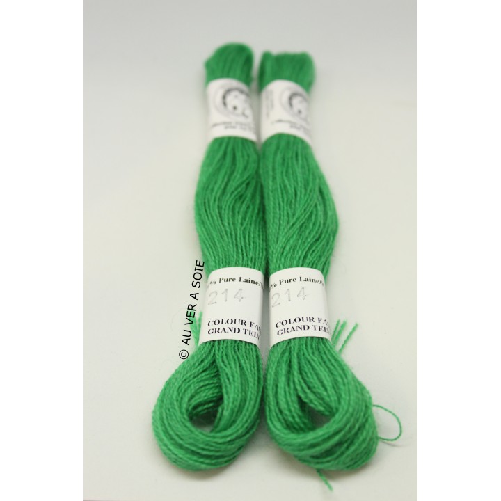 laine d'Aubusson 133 bleu vert
