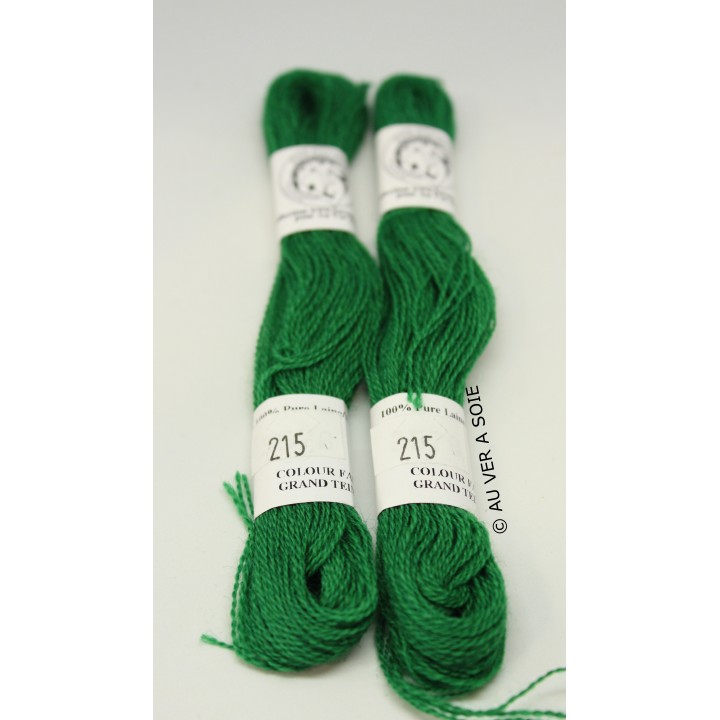 laine d'Aubusson 133 bleu vert