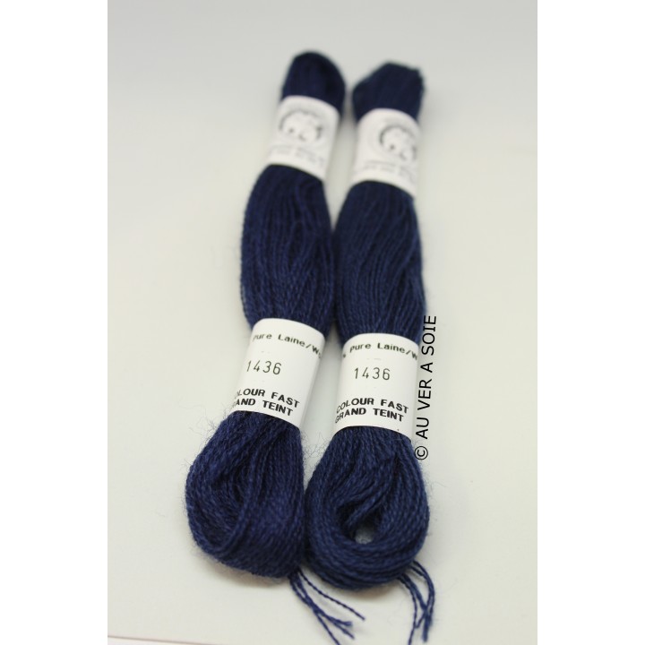 laine d'Aubusson 133 bleu vert