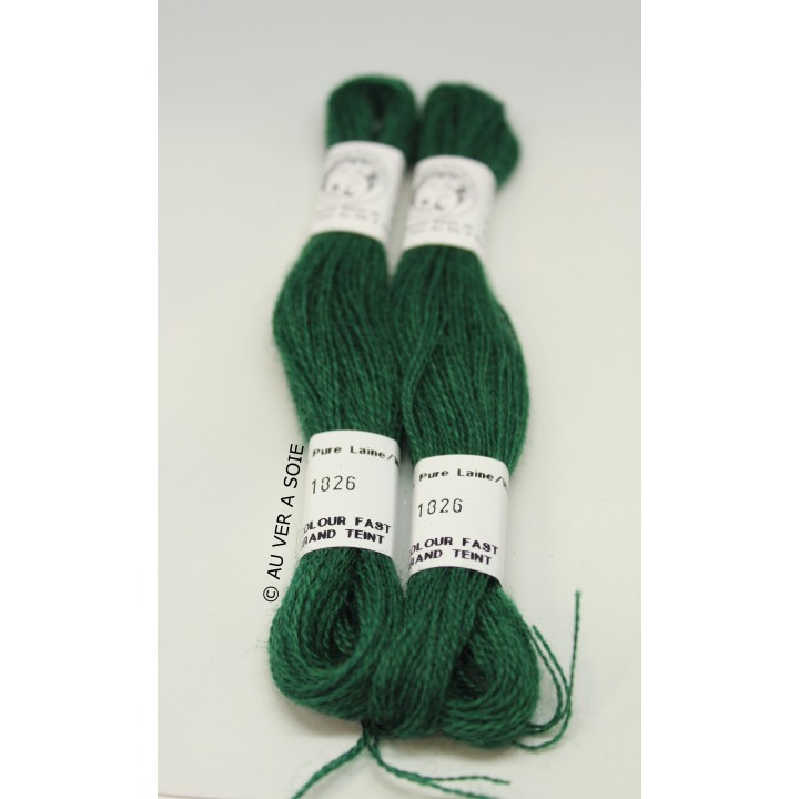 laine d'Aubusson 133 bleu vert