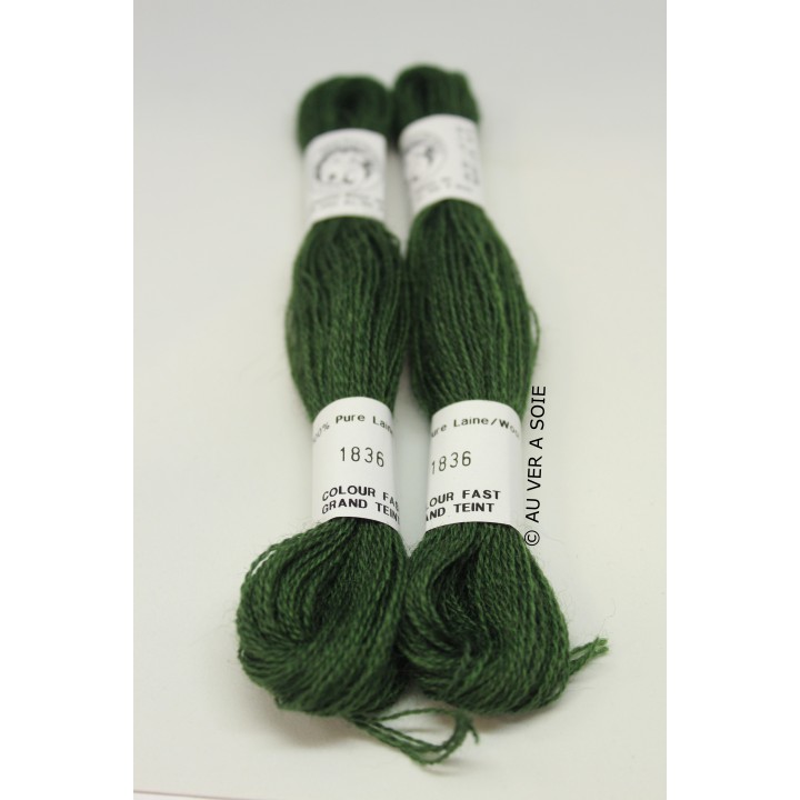 laine d'Aubusson 133 bleu vert