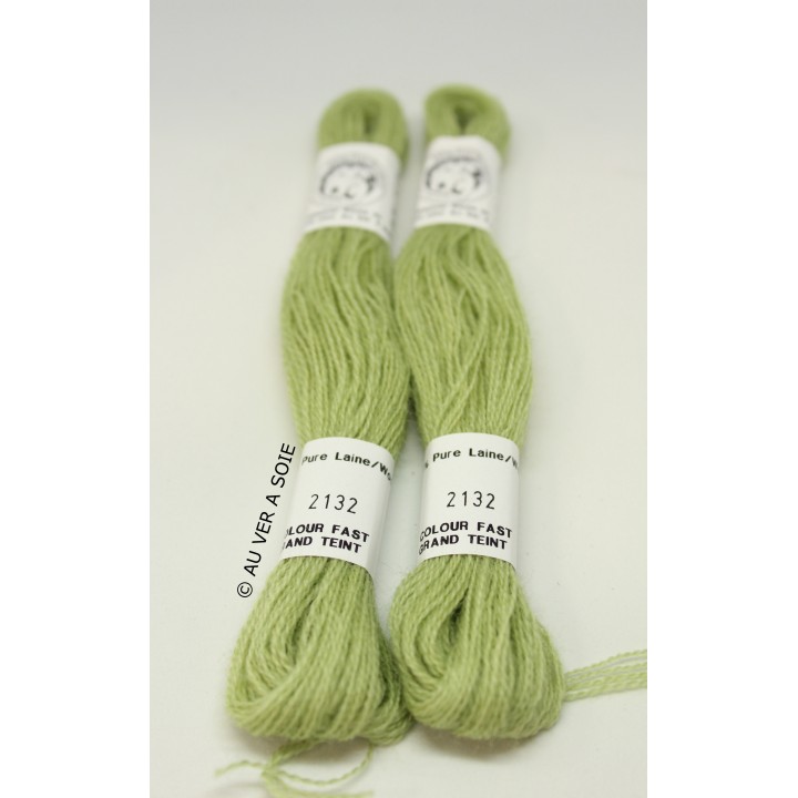 laine d'Aubusson 133 bleu vert