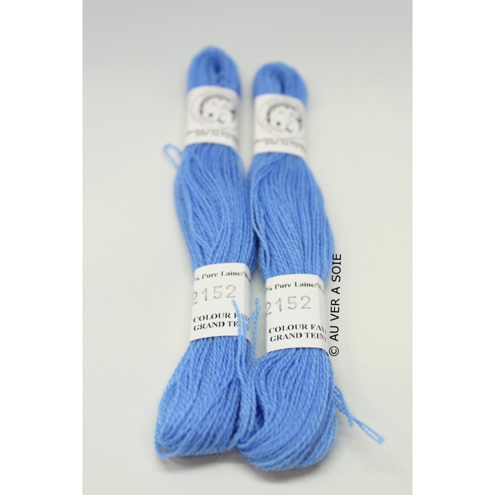 laine d'Aubusson 133 bleu vert