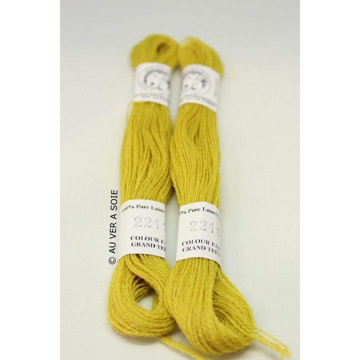 laine d'Aubusson 133 bleu vert