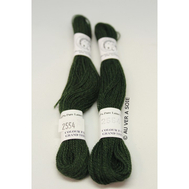 laine d'Aubusson 133 bleu vert