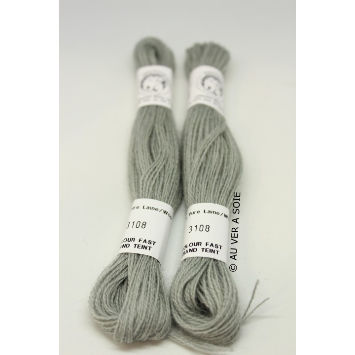 laine d'Aubusson 133 bleu vert
