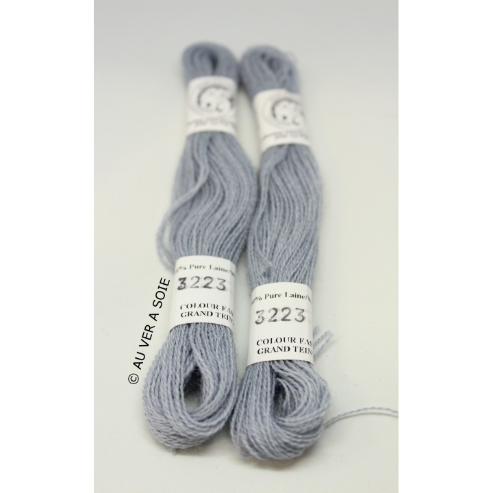 laine d'Aubusson 133 bleu vert