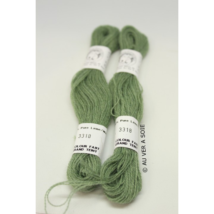 laine d'Aubusson 133 bleu vert