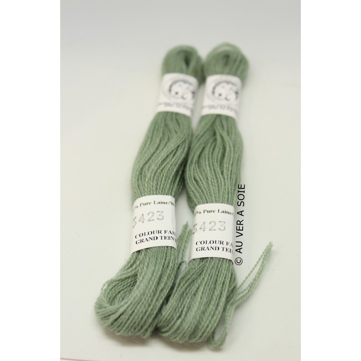 laine d'Aubusson 133 bleu vert