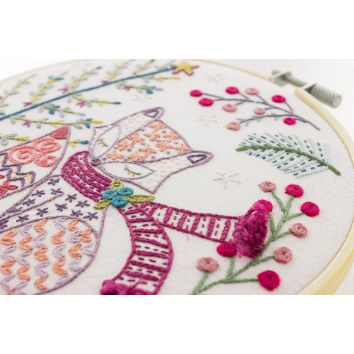 Kit "Fleur en soie et glitter" fiche technique
