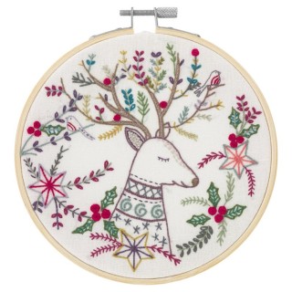 Kit de broderie: le roi de la Forêt