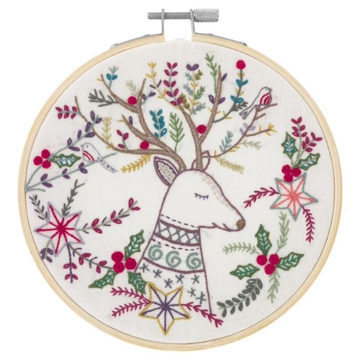 Kit de broderie: le roi de la Forêt