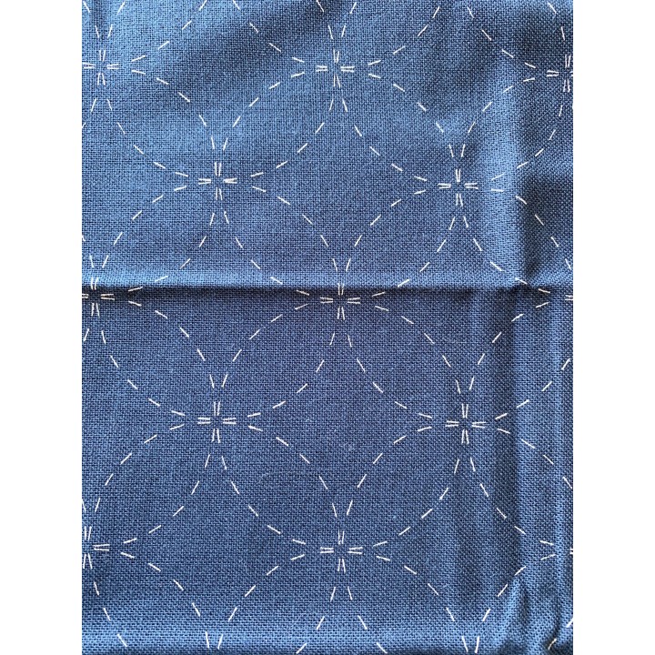 Sashiko  hanafukin 203 Shippotsunagi