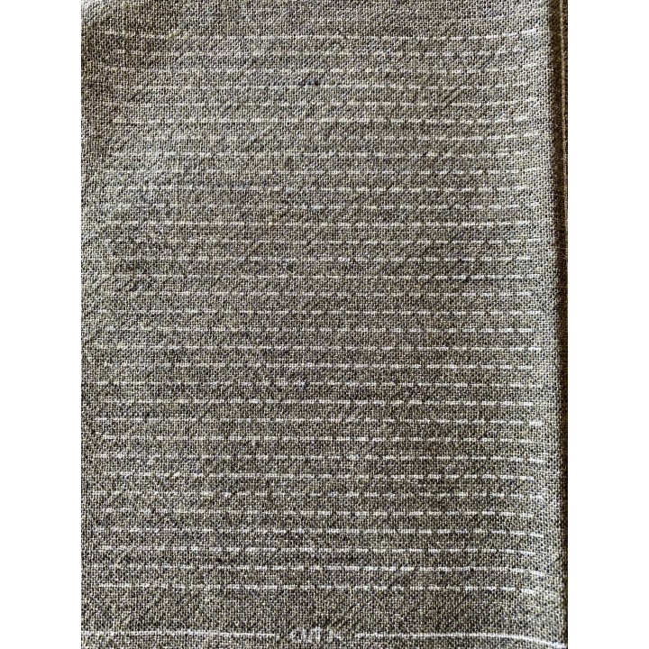 Sashiko patch mending collection taupe