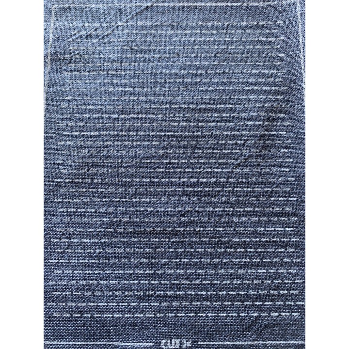 Sashiko patch mending collection marine