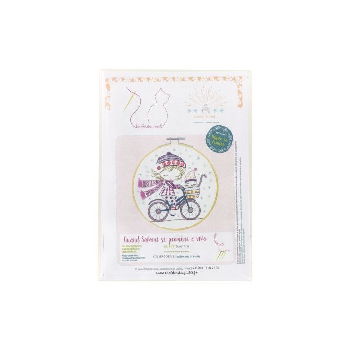 Kit "Fleur en soie et glitter" fiche technique