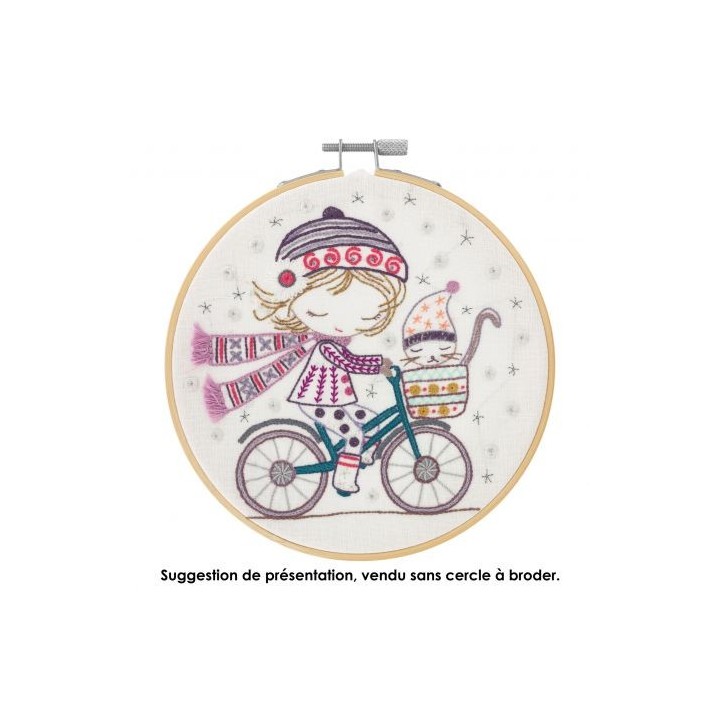 Kit "Fleur en soie et glitter" fiche technique