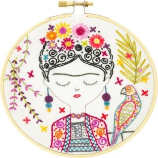 Kit de broderie: Jolie Frida