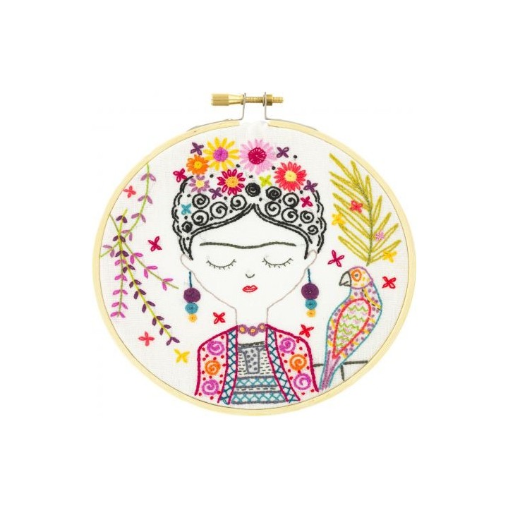 Kit "Fleur en soie et glitter" fiche technique