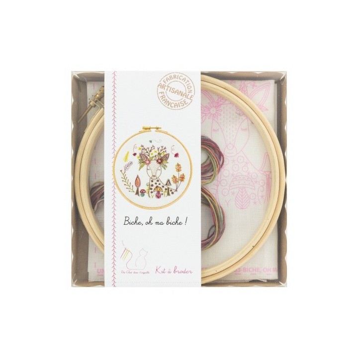 Kit "Fleur en soie et glitter" fiche technique