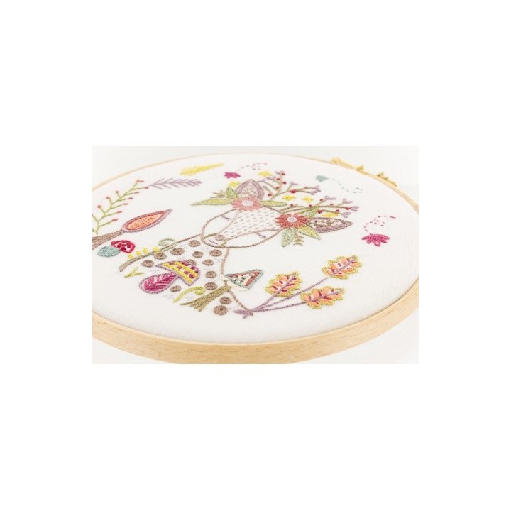 Kit "Fleur en soie et glitter" fiche technique