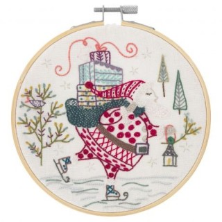 Kit de broderie: ho ho ho